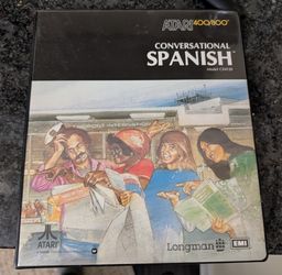 Conversational Spanish For Atari 400/800