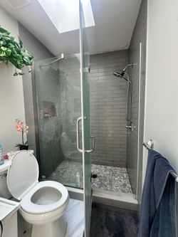 FREE Glass shower door