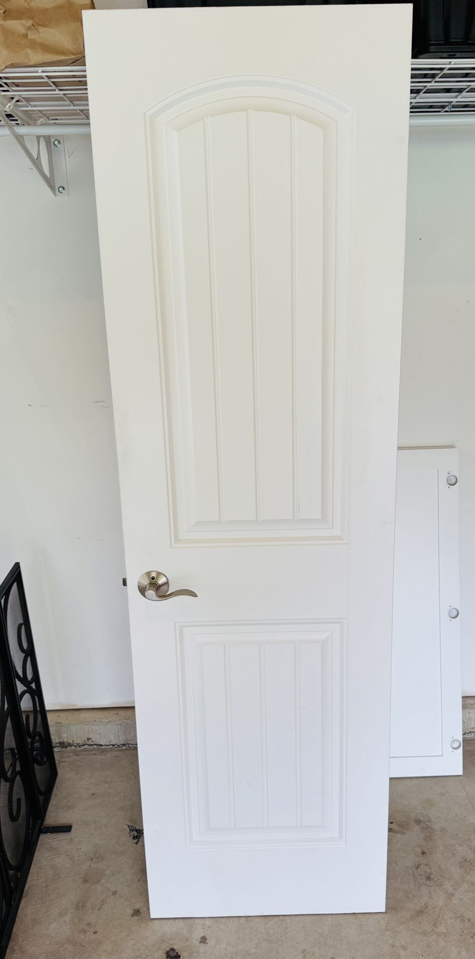 White Composite Door