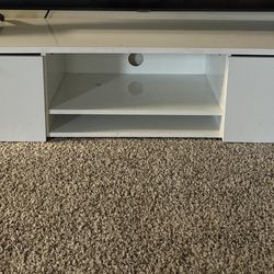 White TV Stand