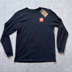 The North Face REI Men’s Black Casual Long Sleeve Tee Shirt LARGE NEW