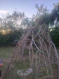 Home Made Fairy Huts