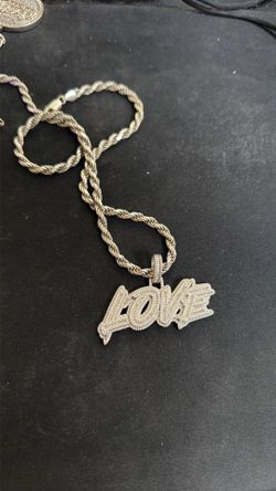 Thick 925 rope and pendant