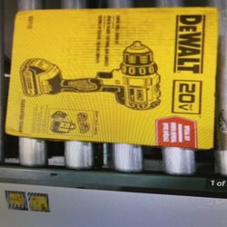 Dewalt 20v Drill With Batteries And Chargers 