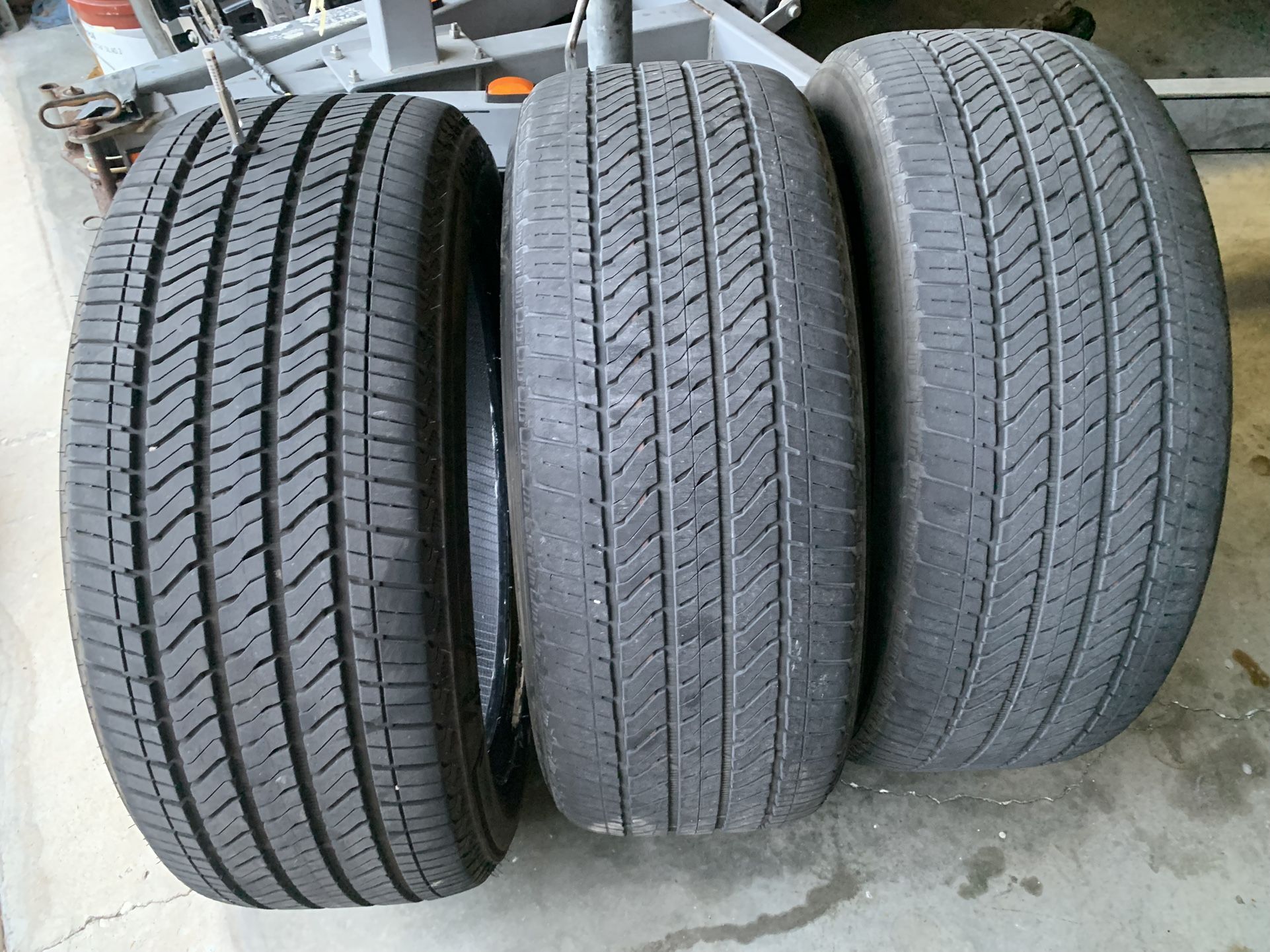 4 bridgestone alenza tires 275/50/22