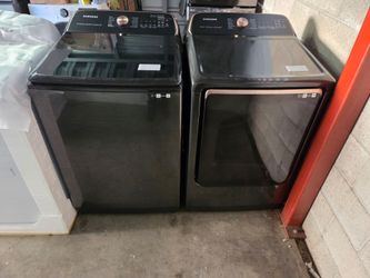 Samsung washer and Electric dryer