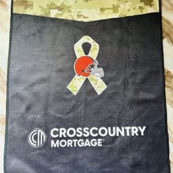 NFL Cleveland Browns Salute To Service Collectible Rally Towel Stadium Giveaway New