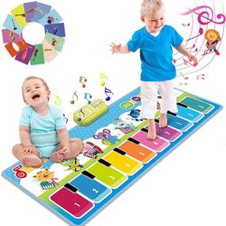 Joyjoz Baby Musical Mat, Floor Piano Mat, Music Toy for Boys Girls, Birthday Christmas Gift