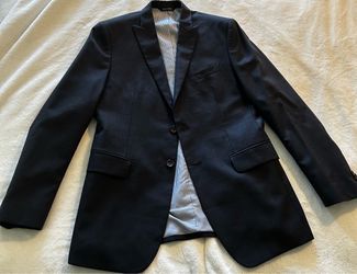 Banana Republic Dark Gray/Blue Suit Set