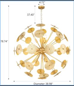 Tochic sputnik chandelier