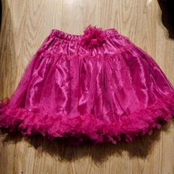 Magenta Toole Skater Skirt..Size One Size Fits All..Fits Up To 87 To 10 Year Old..Good condition!