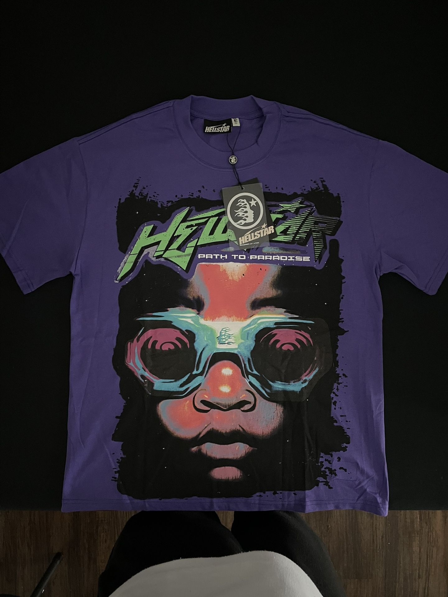 Hellstar Goggle T-Shirt Size S