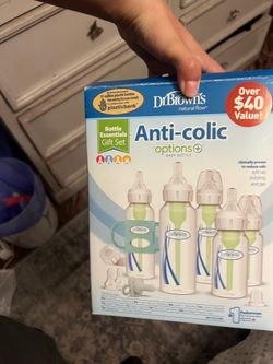 Dr. Browns anti colic plastic bottles