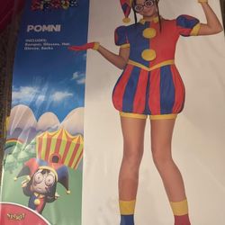 Pomni Kids Costume 