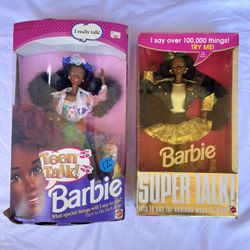 Rare, Vintage Talking Barbie Collection