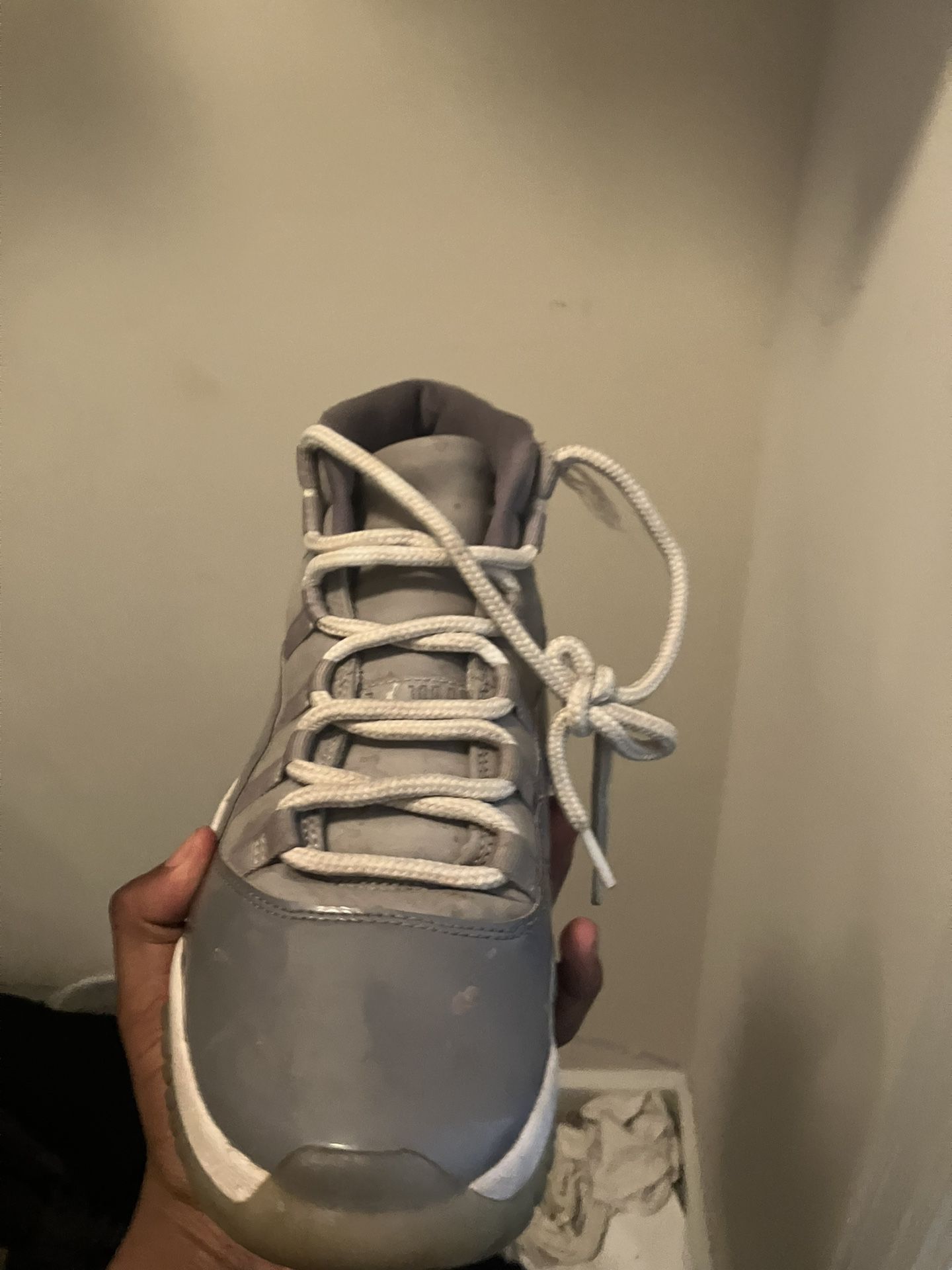Cool Grey Jordan 11s Size 8
