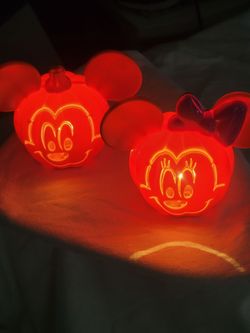 Mickey And Minney Mouse Lights