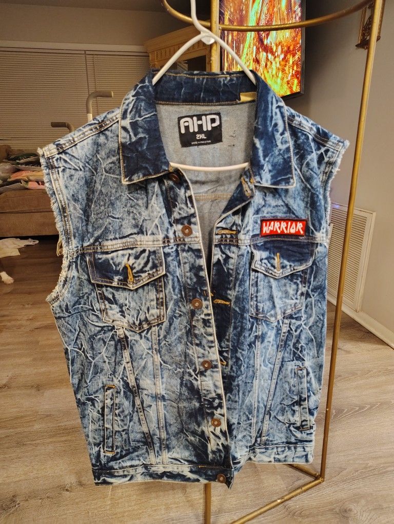 Warrior Vest Jean Jacket