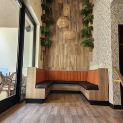 We manufacture custom booths