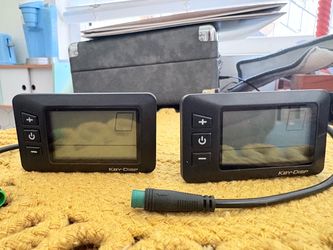 Key-Disp E-Bike LCD Display Units – Lot of 2