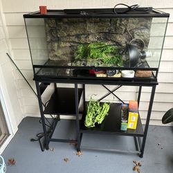 40gal Terrarium W/stand