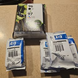 NEW unopened HP 96 & 97 ink cartridges