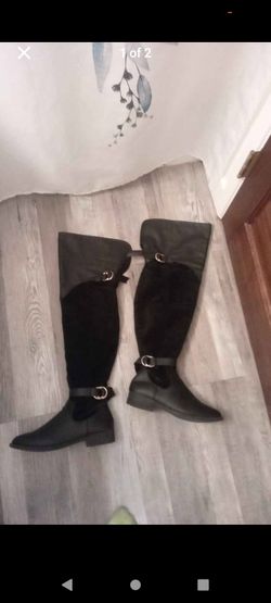 Thigh High Adjustable Boots 