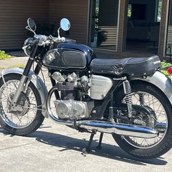 1967 Honda CB 450 Black Bomber Vintage Motorcycle