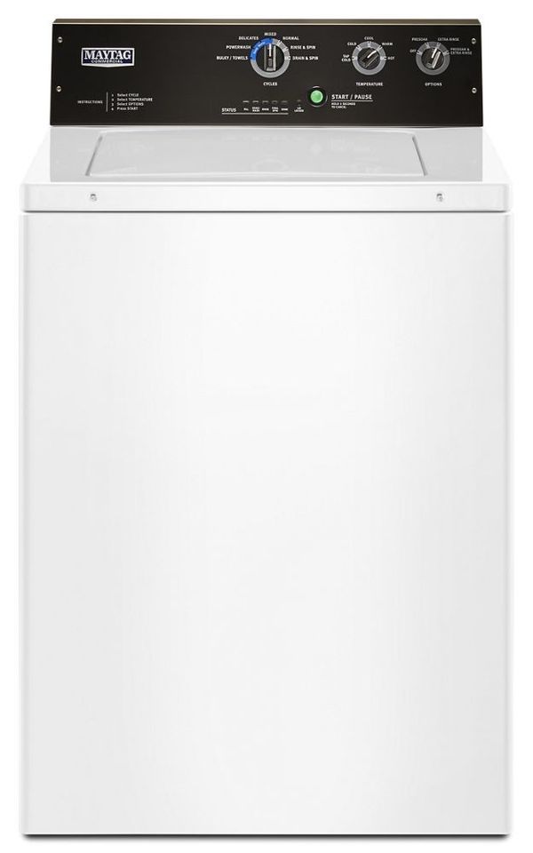 Maytag 3.5 cu. ft. CommercialGrade Residential Agitator Washer for