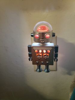 Bath And Body Works Wallflower Light Up Robot Scent Holder And Night Light 