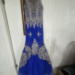 new royal blue dress 