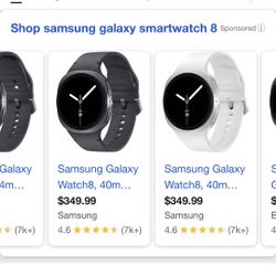 Newest Samsung Galaxy Smartwatch 8