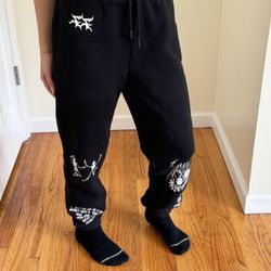 Forever 21 Graphic sweatpants 13/14