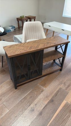Wine Rack / Storage Cabinet - hardly used