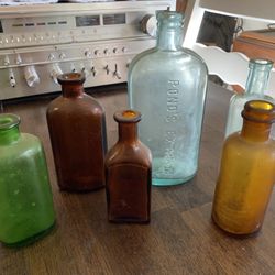 Vintage medicine bottles