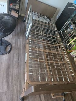 Semi-electric bed