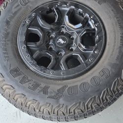 Bronco Rims And Tires Set Of 4 