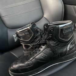 Louis Vuitton Rivoli Sneaker Boot Grey's