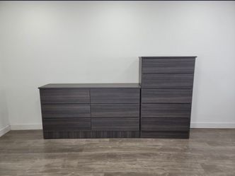 Dresser And Chest. Modern Stylish For Your Home! - Cómoda Y Gavetero ¡ Estilo Moderno Para su hogar!