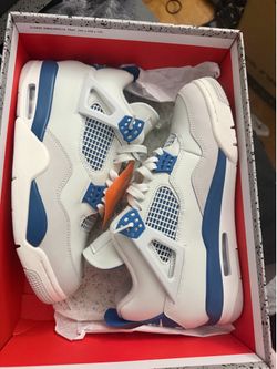 Military blue retro 4 size 9.5