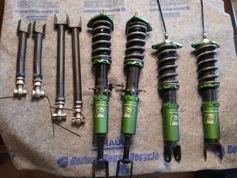 350Z Fortune Auto coilovers with Camber & Toe arms