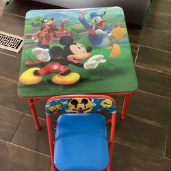 Mickey Table And Chair