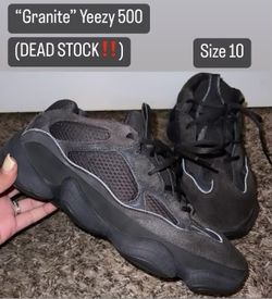 "Granite" Yeezy 500.