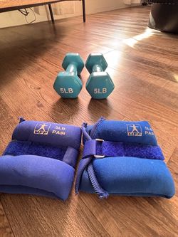 20 LB Workout Weight Set – Dumbbells + Ankle Weights