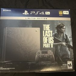 The Last Of Us PS4 Pro 
