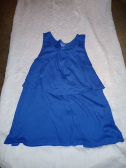 Girls Like New blue SO Tank top