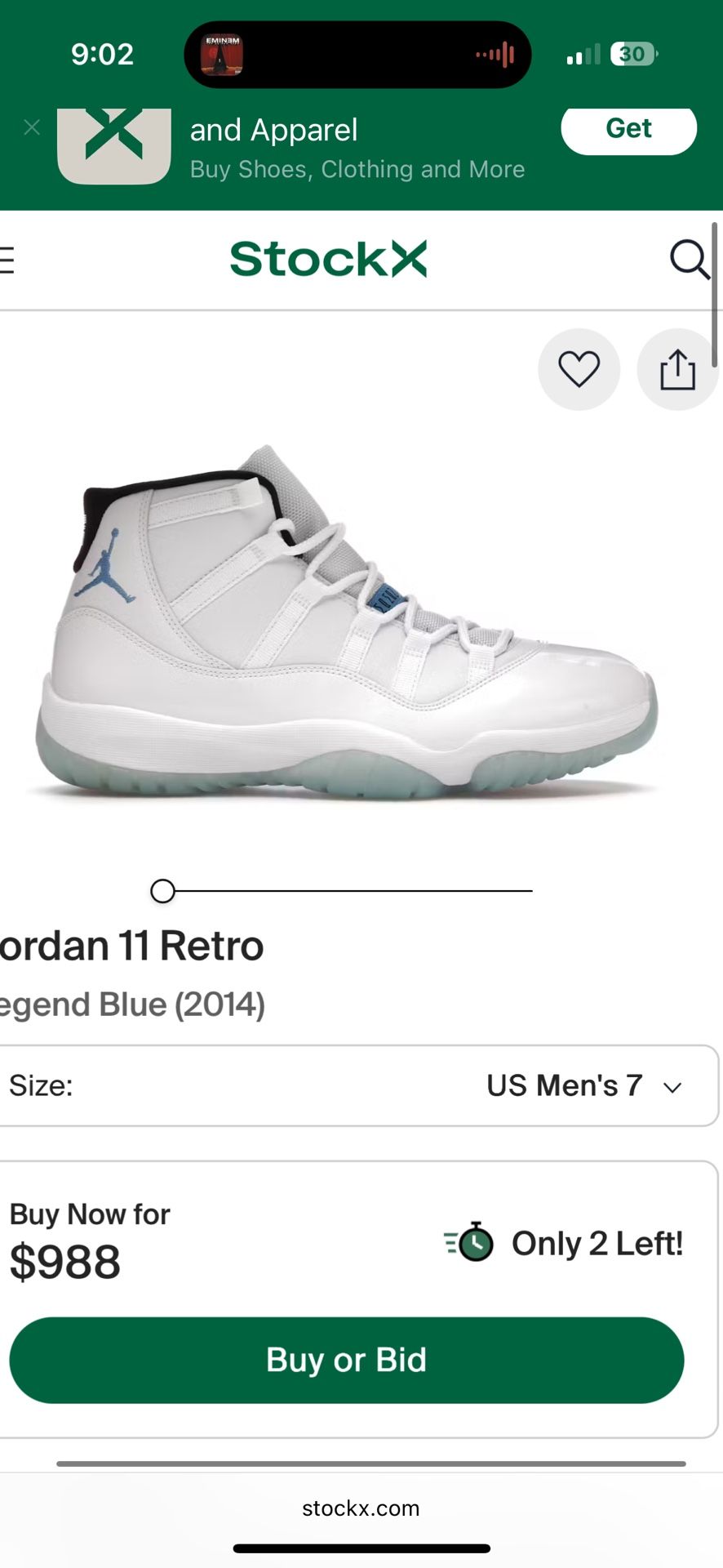 2014 Jordan 11 Legend Blue