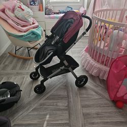 Adjustable Even Flow Baby Stroller