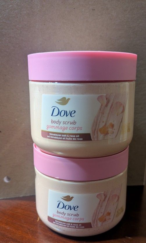 Dove Exfoliating Body Scrubs