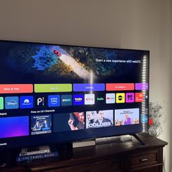 LG 75 Inch TV AI